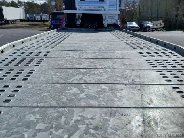 Car carrier truck MAN TGL 12.220 BL MAPOL Festplateu 5000kg