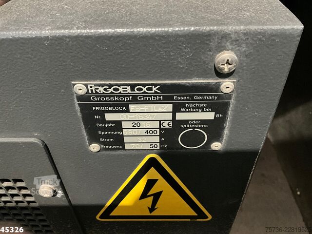 Transport refrigerat/congelat Emoss MAN TGL 12.180 Koel-vries opbouw 100% Elektrisc...