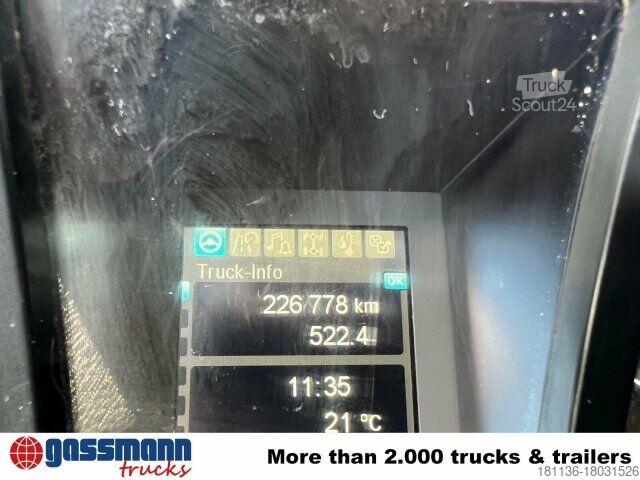 Шасі вантажівки Mercedes-Benz Arocs 2045 AK 4x4, GROUNDER