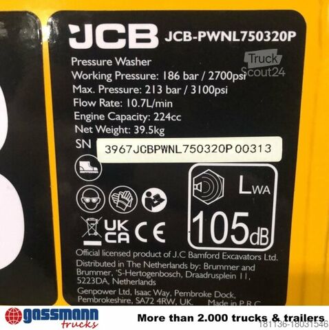 Sonstige  PWNL750320P Benzin-Hochdruckreiniger