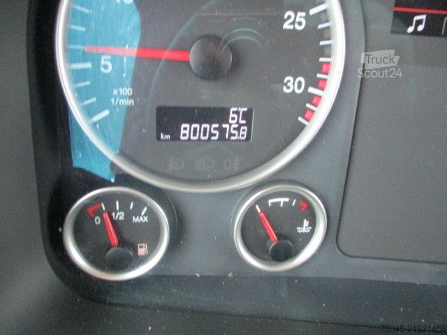 Samochód ciężarowy z plandeką typu platforma MAN TGM 18.320, LBW, Luft-Luft, TÜV 04/2026