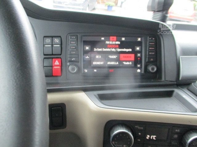 Samochód ciężarowy z plandeką typu platforma MAN TGM 18.320, LBW, Luft-Luft, TÜV 04/2026