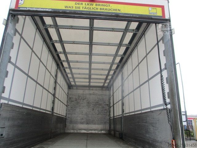 Samochód ciężarowy z plandeką typu platforma MAN TGM 18.320, LBW, Luft-Luft, TÜV 04/2026