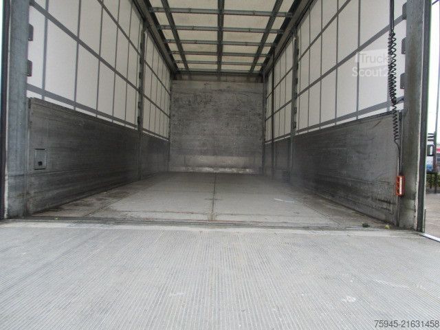 Samochód ciężarowy z plandeką typu platforma MAN TGM 18.320, LBW, Luft-Luft, TÜV 04/2026