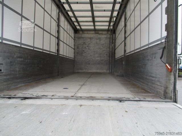 Samochód ciężarowy z plandeką typu platforma MAN TGM 18.320, LBW, Luft-Luft, TÜV 04/2026