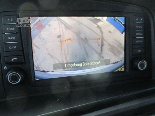 Samochód ciężarowy z plandeką typu platforma MAN TGM 18.320, LBW, Luft-Luft, TÜV 04/2026