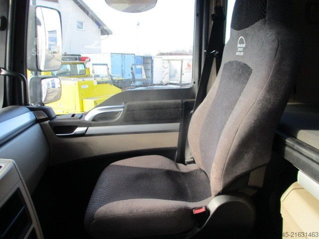 Samochód ciężarowy z plandeką typu platforma MAN TGM 18.320, LBW, Luft-Luft, TÜV 04/2026