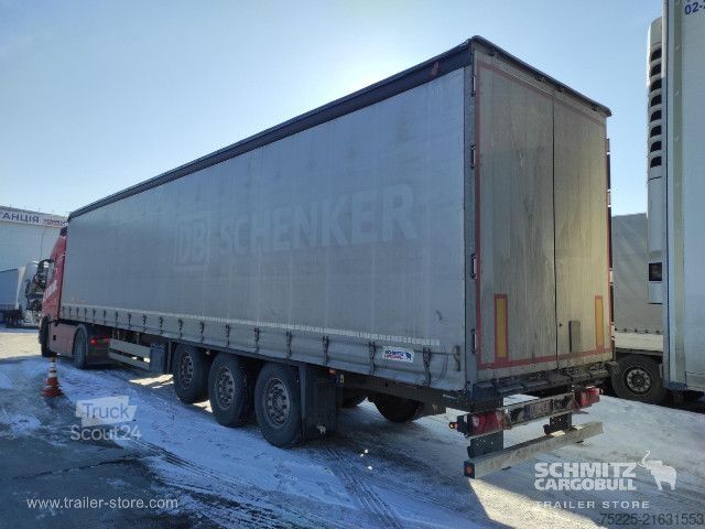 Open semitrailer with tarp Schmitz Cargobull Curtainsider Standard