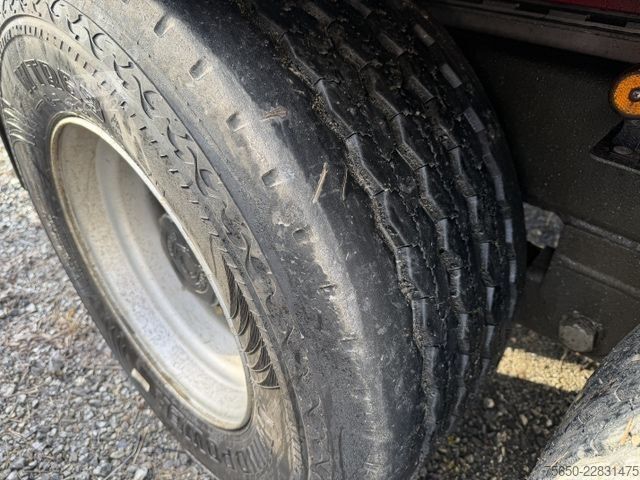 Trójstronna przyczepa wywrotka  TK14  14,4 t Tandemkipper- Tieflader Breitbereifung