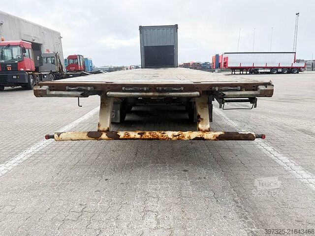Platform trailer Krone Flatbed / Flachbettauflieger / Ladtrailer