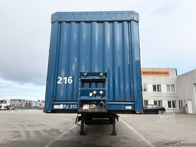 Platform trailer Krone Flatbed / Flachbettauflieger / Ladtrailer