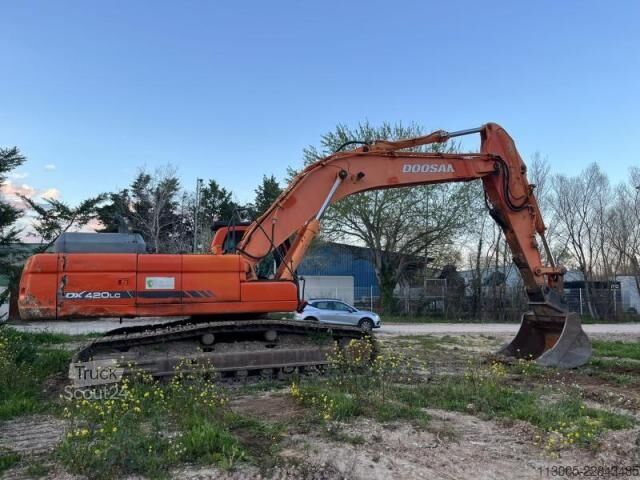 Ερπυστριοφόρος εκσκαφέας Doosan DX420