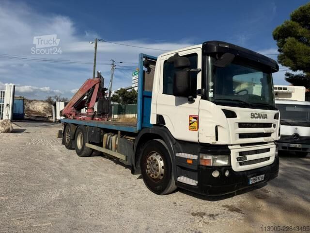 Camión de plataforma Scania P 380