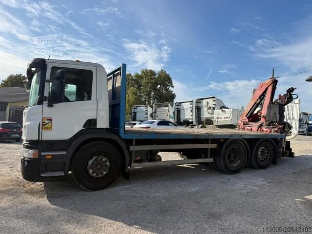Camión de plataforma Scania P 380