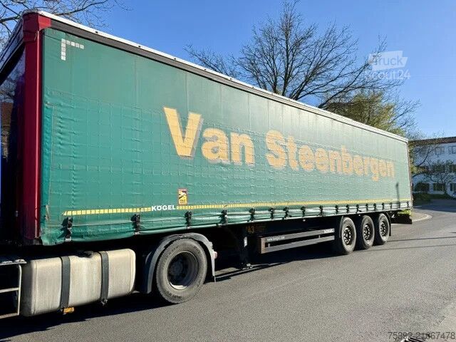 Tarpaulin Kögel Edscha / Coilmulde / 2 x Stück