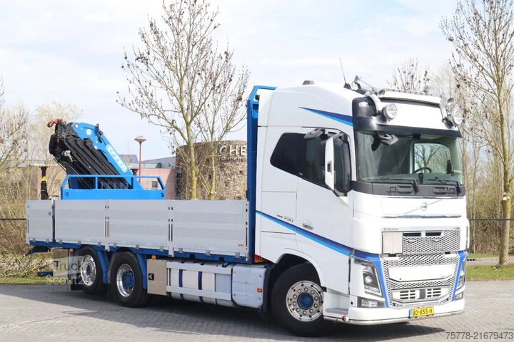 Camion cu macara Volvo FH 16.750 | 6X2*4 RETARDER EFFER 215-6 DEMOUNTA...