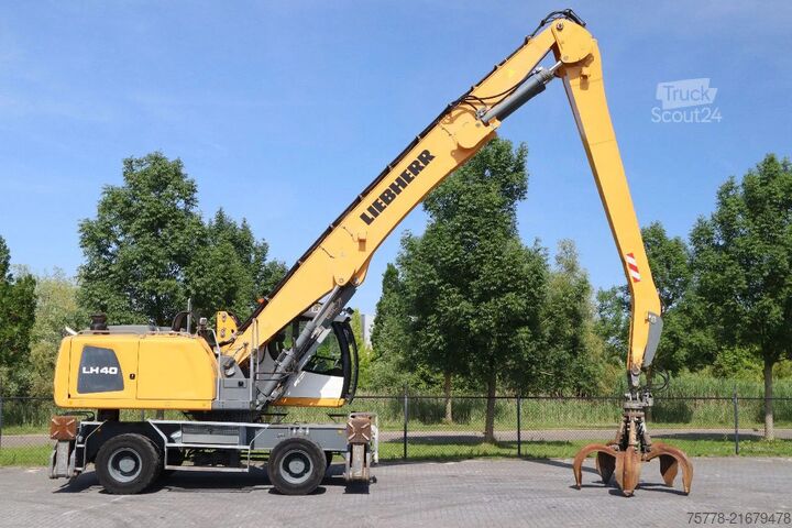 Kerekes kotrógép Liebherr LH 40 M LITRONIC | GRAB | QUICK COUPLER | 16 METER
