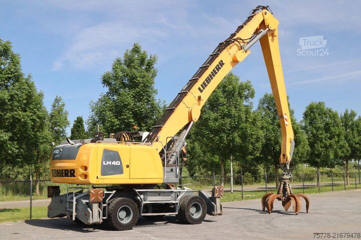 Kerekes kotrógép Liebherr LH 40 M LITRONIC | GRAB | QUICK COUPLER | 16 METER
