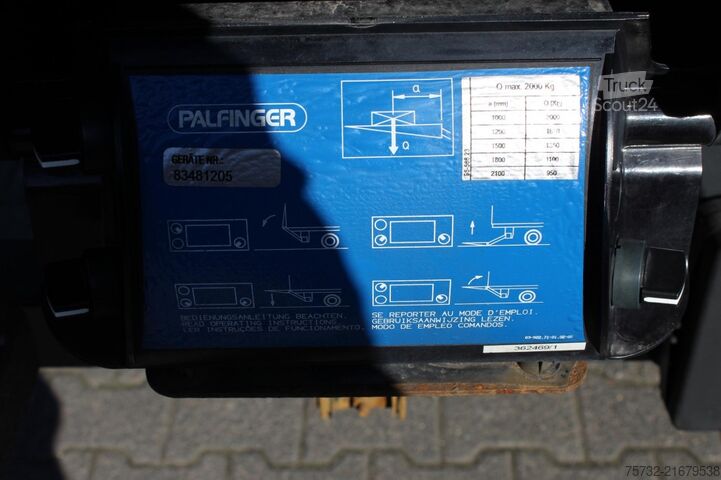 Camion frigorifique Mercedes-Benz Axor  1826 E5 CS1250 Multi Bi-Temp LBW Nur 282Tkm