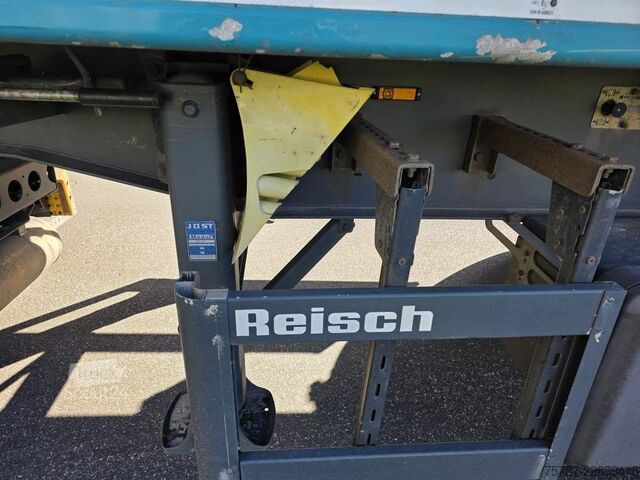 Billenős félpótkocsi REISCH 49 cbm Getreidekipper GNP, Lift, SAF Scheibe