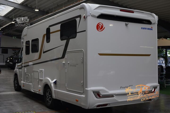 Halvintegrerad husbil Eura Mobil Profila T 720 EF FAS Mondial-P. 4.4T Zusatzbett