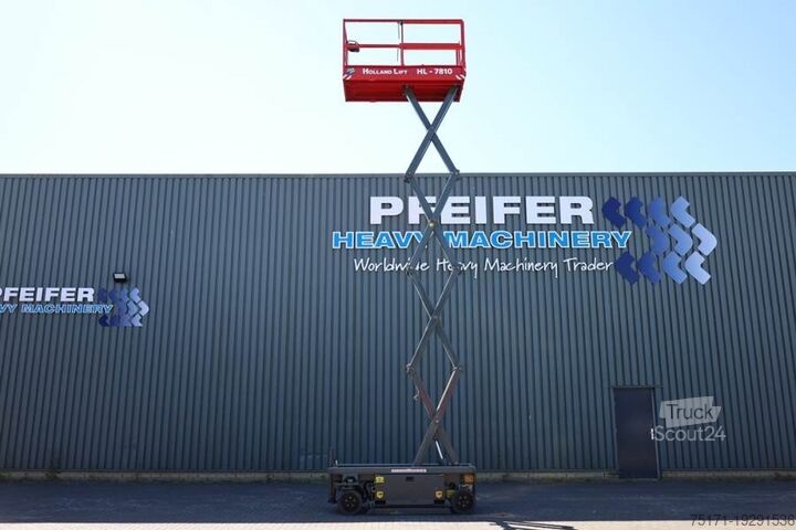 Scissor lift Holland Lift Ecostar HL-7810 Electric, 10m Working Height, 450k
