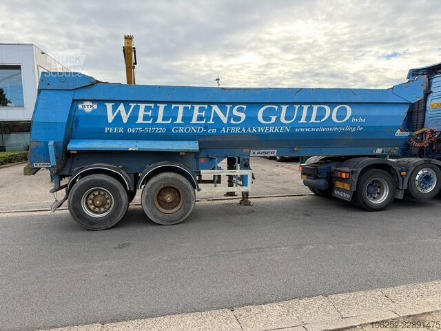Camion de gunoi Robuste Kaiser S3302V37 2-AXLES TIPPER / STEEL CHASSIS + STEEL...