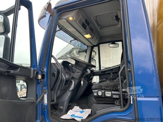 Platós teherautó ponyvával IVECO EUROCARGO 120E22 PLANE, SCHALTER LBW