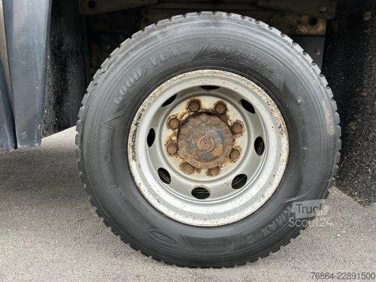 Platós teherautó ponyvával IVECO EUROCARGO 120E22 PLANE, SCHALTER LBW