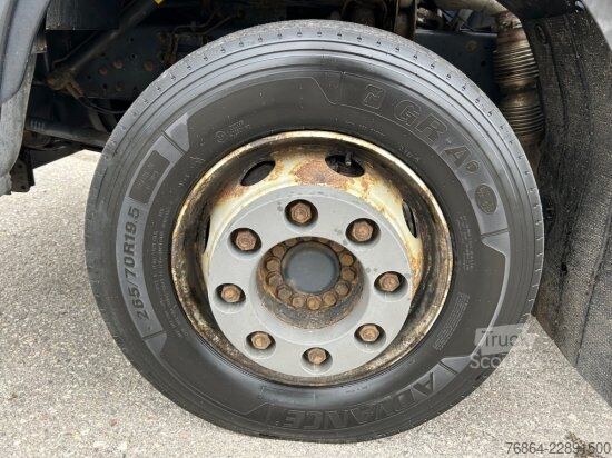 Platós teherautó ponyvával IVECO EUROCARGO 120E22 PLANE, SCHALTER LBW