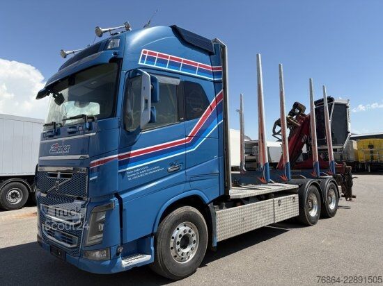 Timberbil VOLVO FH 16 750 6X4R HOLZTRANSPORTER MIT PENZ 12Z KRAN, RETARDER