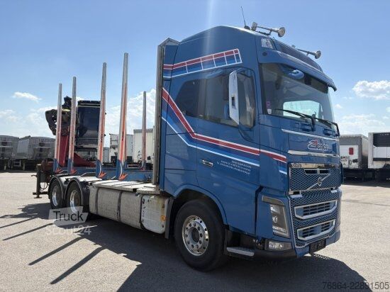 Timberbil VOLVO FH 16 750 6X4R HOLZTRANSPORTER MIT PENZ 12Z KRAN, RETARDER
