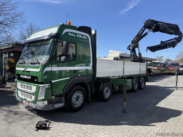 Autokran Volvo FM500 8X4 Kran Hiab 408 Jib bis 30 Meter