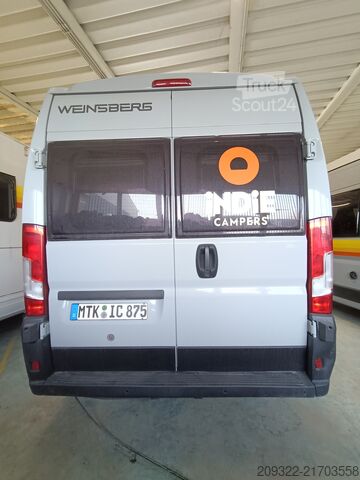 Wohnwagen/Wohnmobil Fiat Ducato Weinsberg Carabus 600K | 2023 | EURO 6 | Venditore professionale