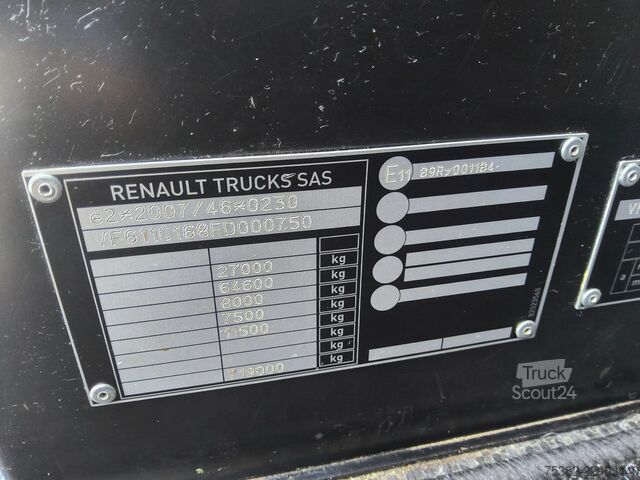 Estándar-SZM Renault T430 SLEEPERCAB 6x2 - 85-BFK-7 - TACHO V2 - PTO...