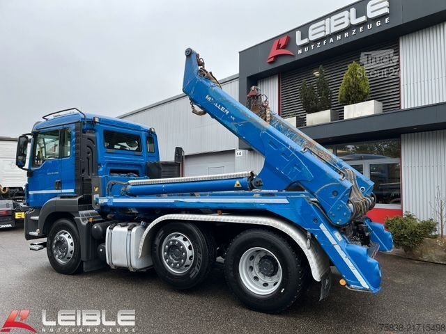 Camion benne MAN TGS 26.420 6x2/4BL*Meiller AK16Teleskop*143 TKM*