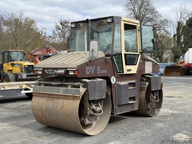 Valjak sa jednim bubnjem HAMM DV 08 Super Walze 12 Ton *Vibrator *Streuer