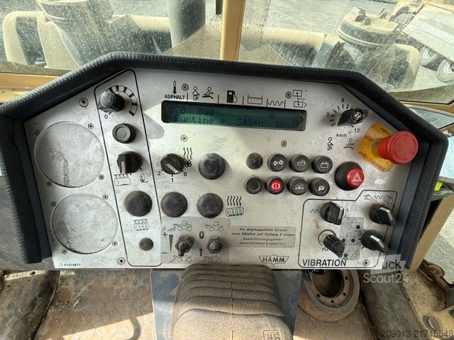 Valjak sa jednim bubnjem HAMM DV 08 Super Walze 12 Ton *Vibrator *Streuer