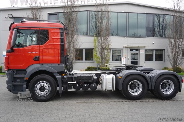 Tractor estándar MAN TGS 26.430 tractor unit/ 6x4/ PTO / 2022