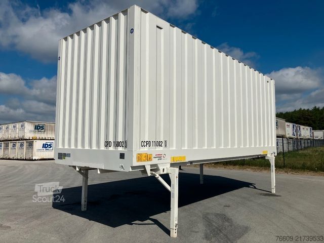 Причіп зі змінним кузовом KRONE Wechselbrücke Koffer