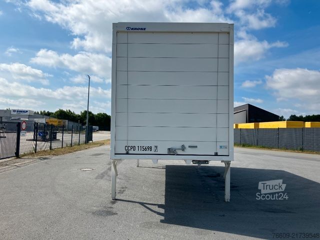 Değiştirme kasalı treyler KRONE Wechselbrücke Koffer