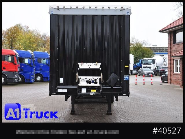 Åpen semitrailer med presenning KRONE SD, Tautliner, neue Plane, 202.590km, 1 Vorbesitzer