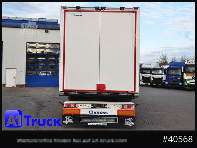 Kofferauflieger KRONE SDK 27, Koffer, 1 Vorbesitzer, Plywood,