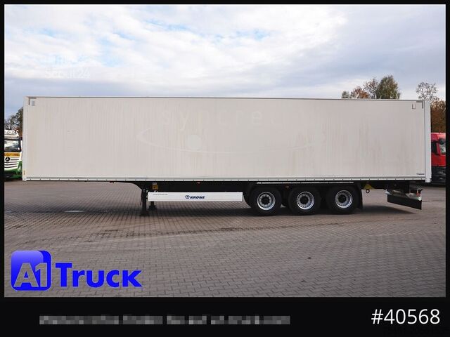 Semi-remorque fourgon KRONE SDK 27, Koffer, 1 Vorbesitzer, Plywood,