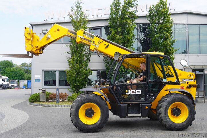 Телескопічний навантажувач JCB 535-95 / 3.5 T / range 9.5 m / joystick