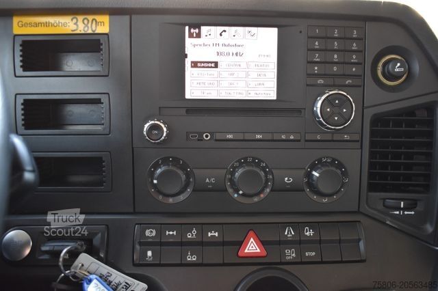 Kühlkoffer-LKW MERCEDES-BENZ Antos 2543 6x2 E6 Tiefkühl LBW Carrier