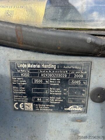 Priekinis krautuvas LINDE Linde H35D