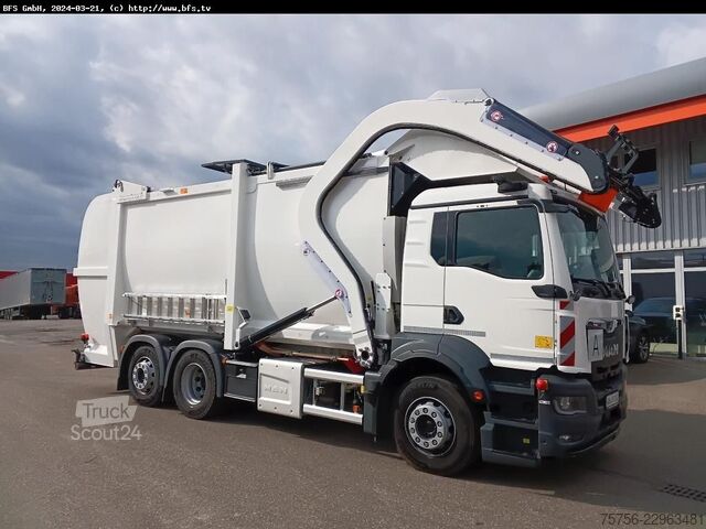 Vuilniswagen MAN TGS (TG3) 26.330 6x2-4 BL CH HS FL Millennium 37