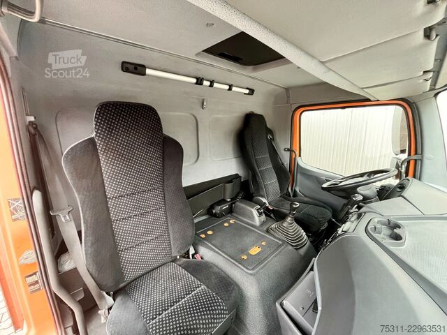Plattewagen met zeil MERCEDES-BENZ Atego 1226 | Schiebegardine beids.*AC*1.Hand!