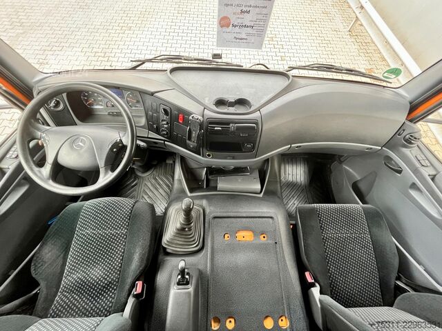 Plattewagen met zeil MERCEDES-BENZ Atego 1226 | Schiebegardine beids.*AC*1.Hand!
